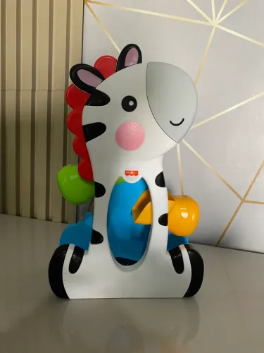 Brinquedo Zebra para coordenação motora Fisherprice