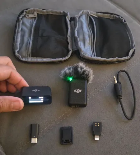 Microfone sem fio DJI MIC