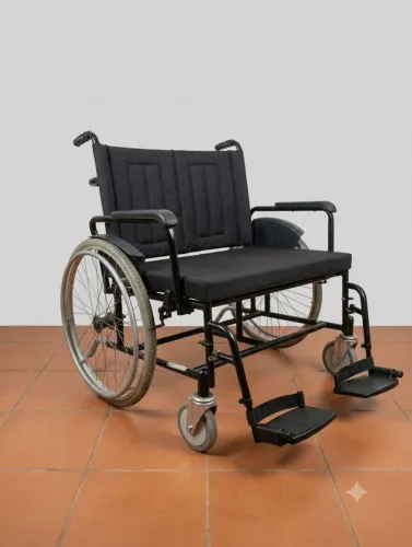 Vendo cadeira de rodas para obeso de até 300kg