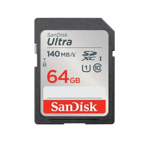 Cartao SD SanDisk Ultra 64GB 140MB/s