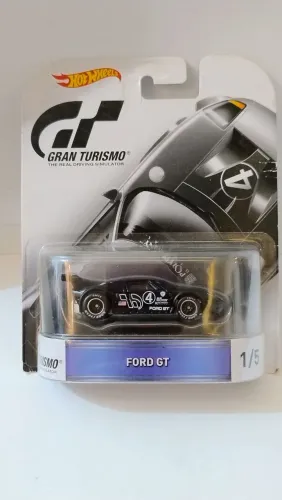 HOT WHEELS FORD GT GRAND TURISMO N4 PNEUS DE BORRACHA