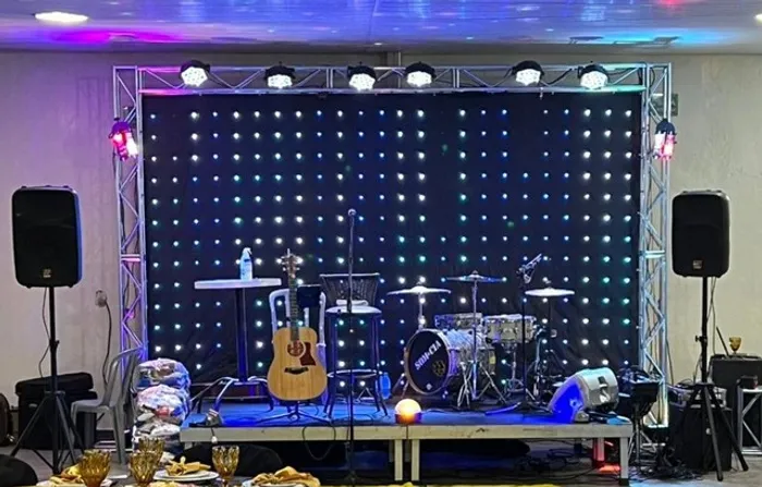 Extrutura para eventos.