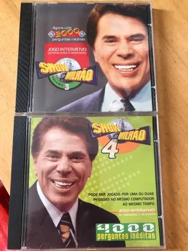 cd do jogo Show do Milhao - Volume 3 & Volume 4