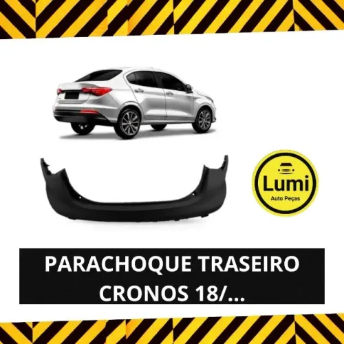 Parachoque/Spoiler Traseiro Fiat Cronos 18/... - NOVO