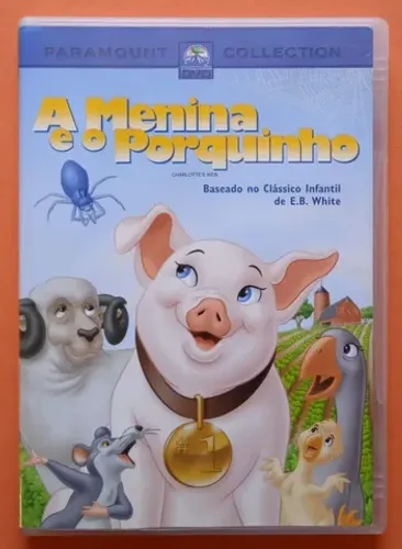 Dvd A Menina e o Porquinho 