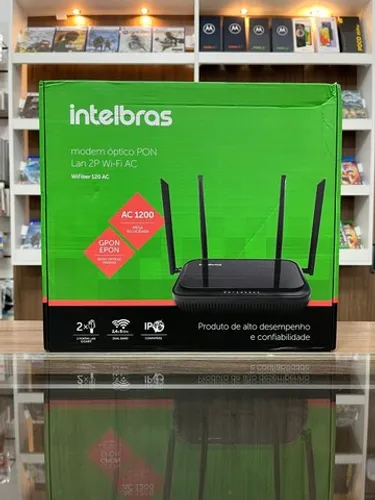 Modem Optico Intelbras AC1200 | Loja Fisica Curitiba