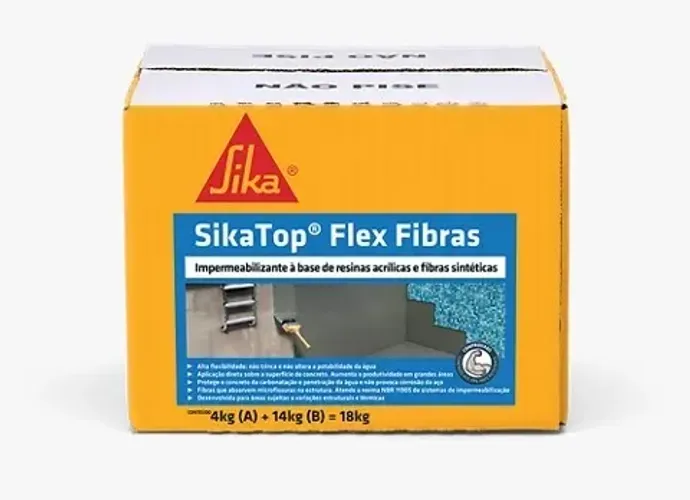 Sikatop Flex Fibras 18KG (impermeabilizante) "Viapol 7000"