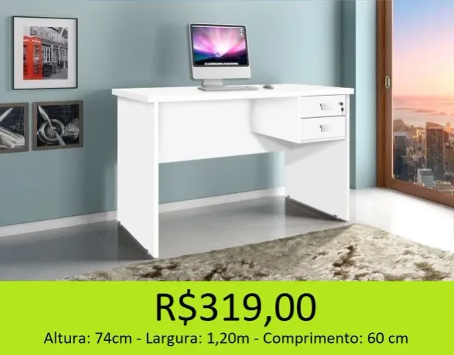 Mesa escrivaninha - produto a pronta entrega