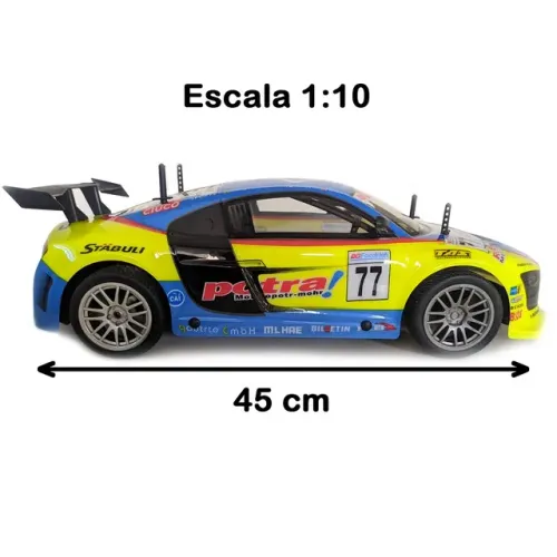 Carro Corrida Controle Remoto 44x16cm Wb7750