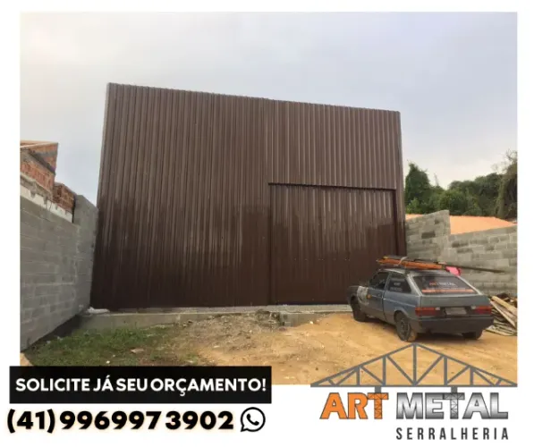Estruturas Metálicas para Barracão.