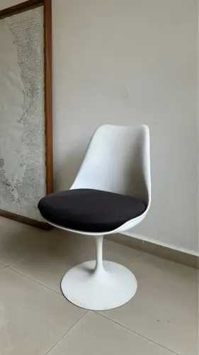 Conjunto com 4 cadeiras modernas estilo tuli