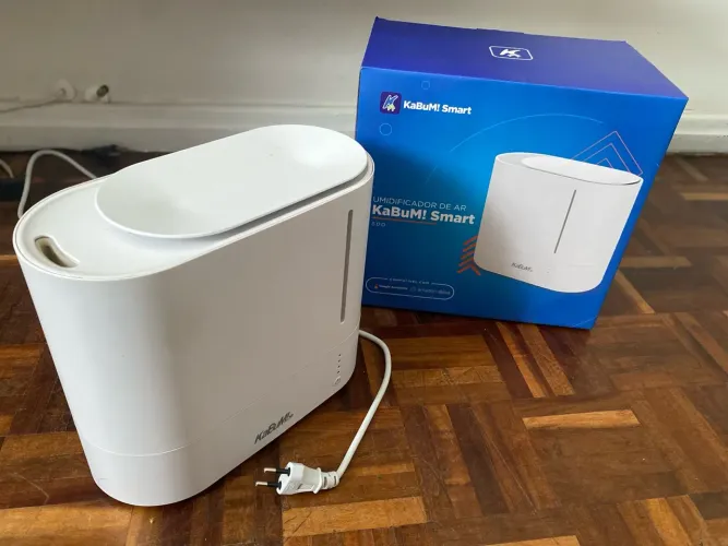 Umidificador inteligente 2,2 litros na caixa