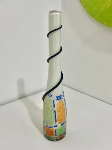 Garrafa decoração multicores Americana - 46x10cms ( crédito, débito, Pix e PicPay )