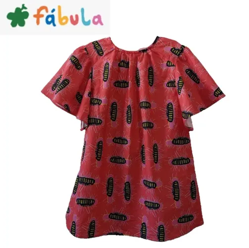 Fábula vestido vermelho novo