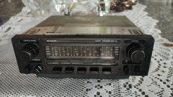 RADIO BOSCH SAN FRANCISCO,FUNCIONANDO.RARIDADE!
