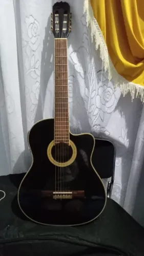 violão eagle CH-800 BK + capa