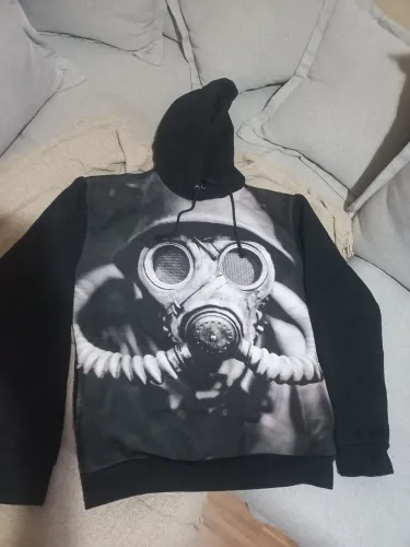 Moletom preto Soldado da 2° Guerra Mundial 