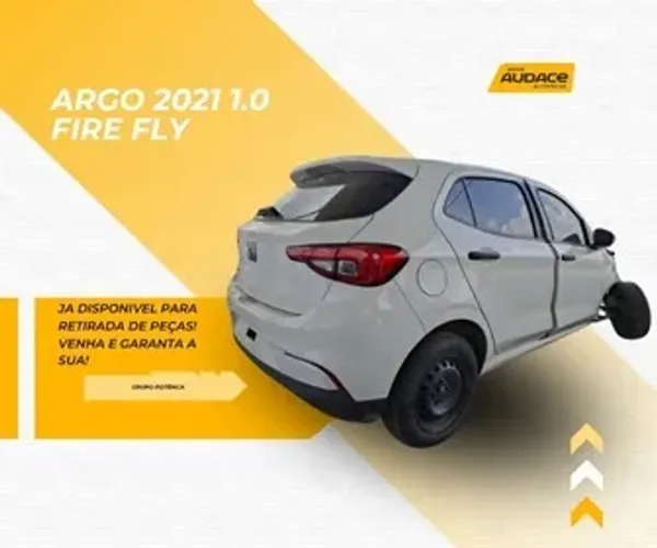 Sucata Argo 2021 1.0 Fire Fly