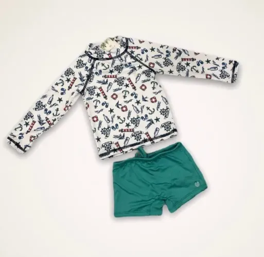 Traje De Praia Conjunto Alto Mar