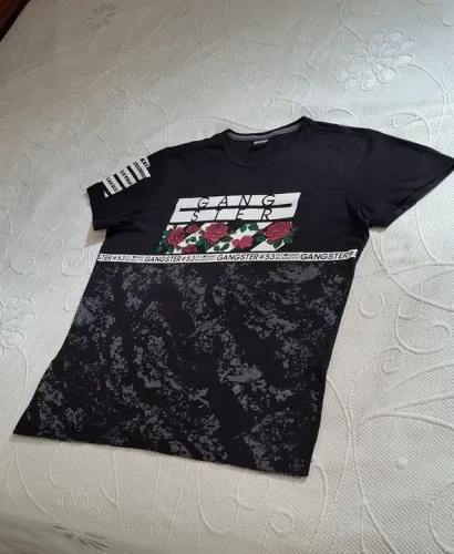 Linda Camiseta Estampa Florida Gangster Masculina M