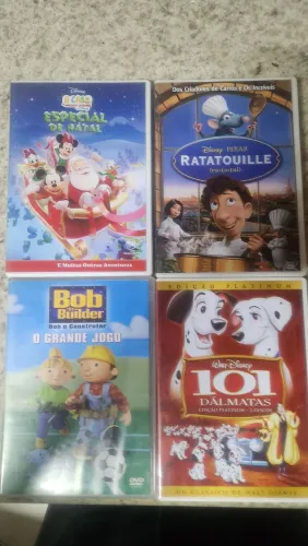 DVDs Infantis . Quatro classicos 