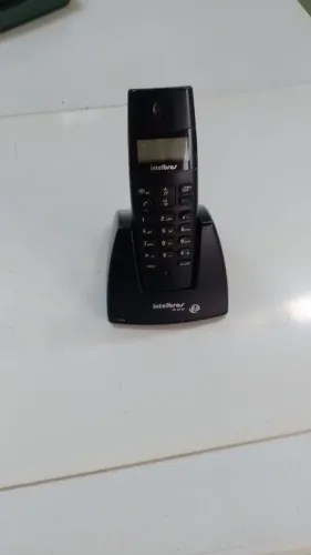 Telefone Sem Fio Intelbras Ts 40 Id Preto- TELA ESTÁ LED FALHANDO