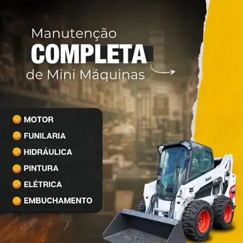 Oficina de Bobcat Mini Carregadeiras Escavadeiras - Porto Alegre