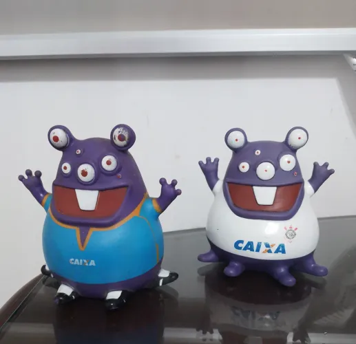 Bonecos poupançúdo caixa Colecionáveis - Corinthians