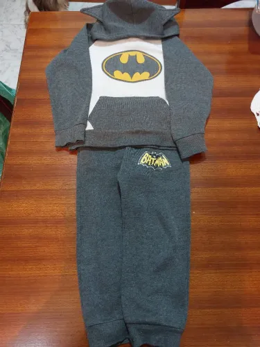 Conjunto Moletom Infantil Batman
