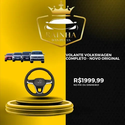 Volante Polo Virtus Nivus T Cross - NOVO ORIGINAL