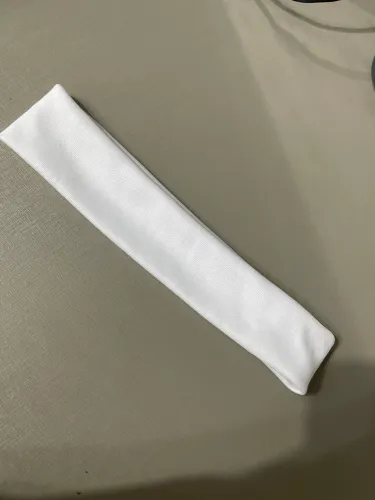 Faixa de cabelo branca