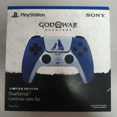Controle Dualsense PS5 God of War Limited Edition (Leia o anuncio)