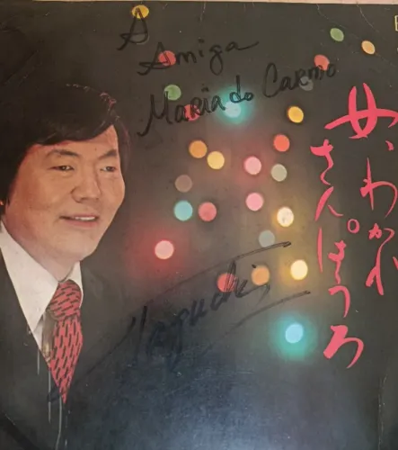 Yukiaki Taguchi - Autografado - Enka em São Paulo/ 1977