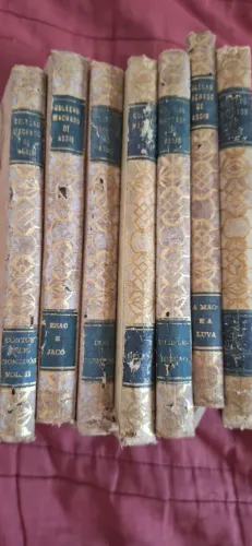 coleção Machado de Assis 7 volumes