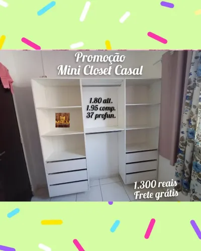 Mini Closet Casal Promocional com Frete Grátis