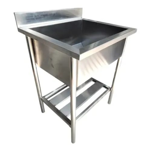 Tanque de Inox 0,60m - Perfeito para Lava-Roupas