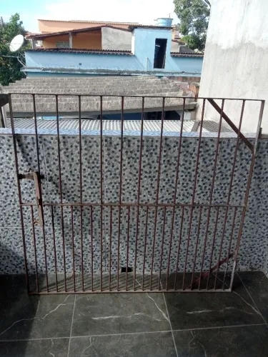 Portão de aço tipo grade de proteção para portas ou janelas