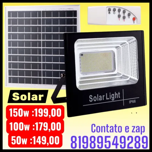 Refletor solar de Led 