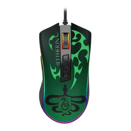 Mouse Gamer Redragon Harry Potter Sonserina, RGB, 12400 DPI, Sensor Pixart PMW3327-WZetta