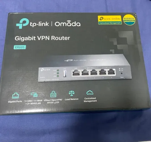 Roteador Banda Larga Tp-link ER605 Gigabit Multi-wan Vpn