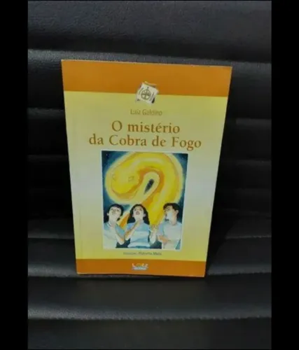 Livro: O mistério da cobra de fogo - Luiz Galdino
