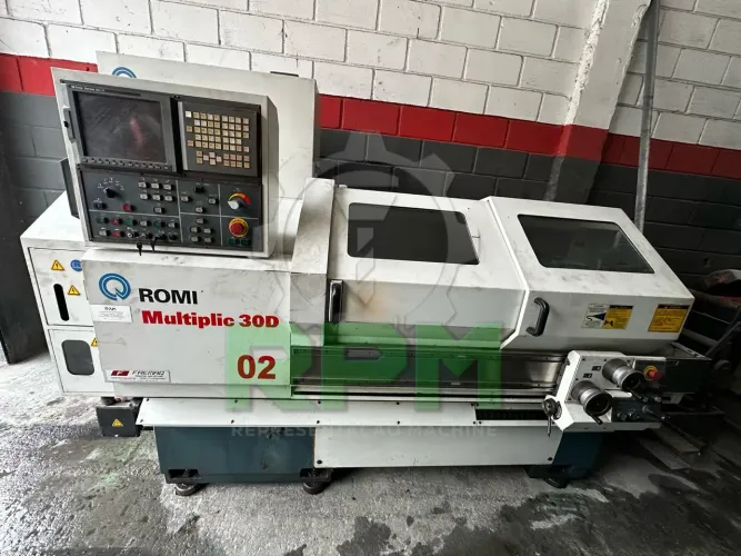Torno Cnc ROMI CENTUR 30 D Multiplic Fanuc