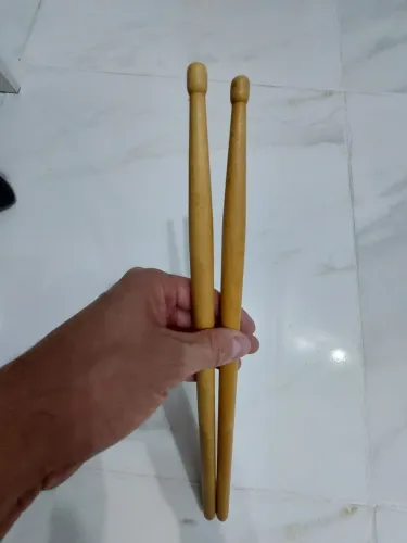 Baquetas de madeira para bateria