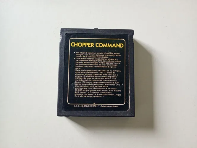 Cartucho para Atari com 2 jogos