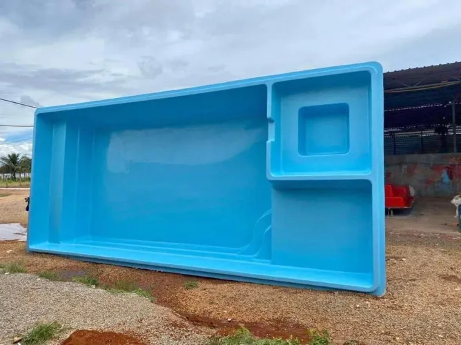 Piscina 9 mts instalada com SPA DIAMOND 9