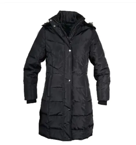 Casaco Feminino de Inverno com Capuz