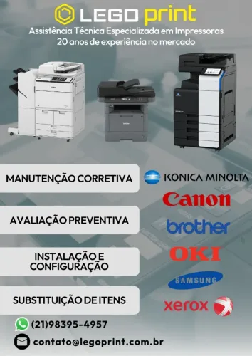 Manutenção de Impressora RJ