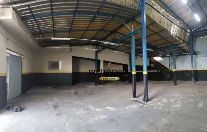 Galpão para alugar, 941 m² por R$ 18.911,29/mês - Campestre - Santo André/SP