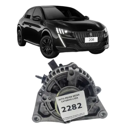 Alternador Peugeot 208 1.0 3cc 2022/2024(cód.51984065) ETQ2282
