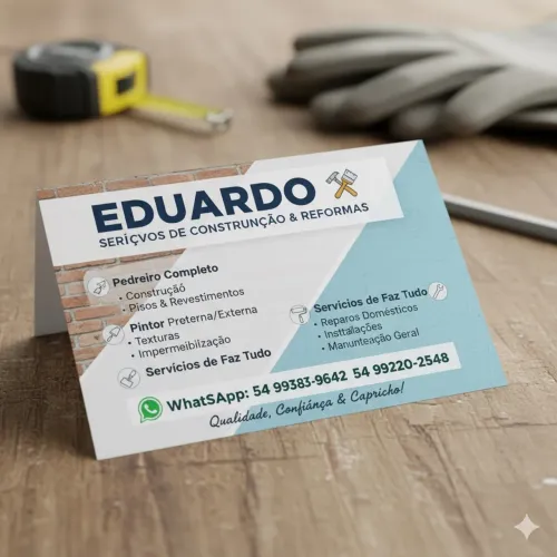 Reparação, concerto e reformas 